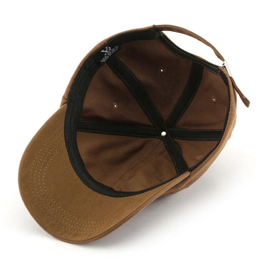 Retro Letter Embroidery Baseball Cap for Men and Women Curved Brim Hat Summer Outdoor Soft Top Caps Casual Snapback Sun Hats