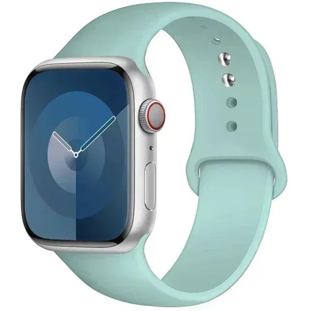 Silicone Band For Apple iWatch series S10 46mm 42mm straps 44mm 45mm 40mm 41mm sport bracelet 8 7 6 5 4 3 SE 9 Ultra 2 49mm band