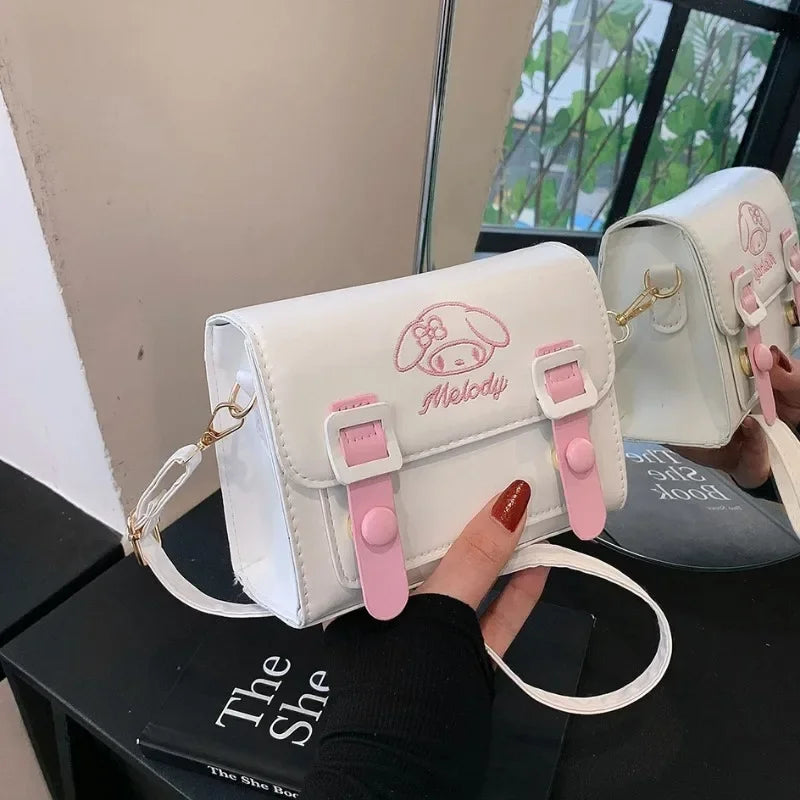 Anime Sanrio Crossbody Bags Hello Kitty Melody Kuromi Cinnamon Girls Women Luxury Brand Bag High Quality Designer Bags Gifts