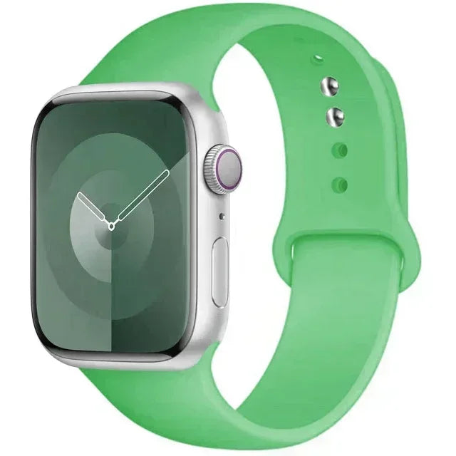 Silicone Band For Apple iWatch series S10 46mm 42mm straps 44mm 45mm 40mm 41mm sport bracelet 8 7 6 5 4 3 SE 9 Ultra 2 49mm band