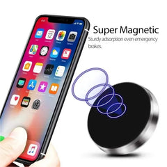 Magnetic Phone Car Holder Stand Universal Magnetic Mount Bracket Stick on Car Dashboard Wall for iPhone Samsung Xiaomi Huawei