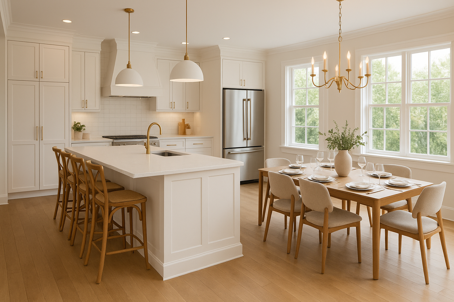 kitchen and dinning